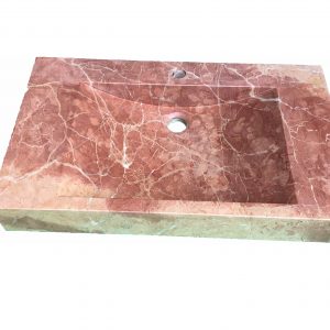 LAVABO MARMOL ROJO
